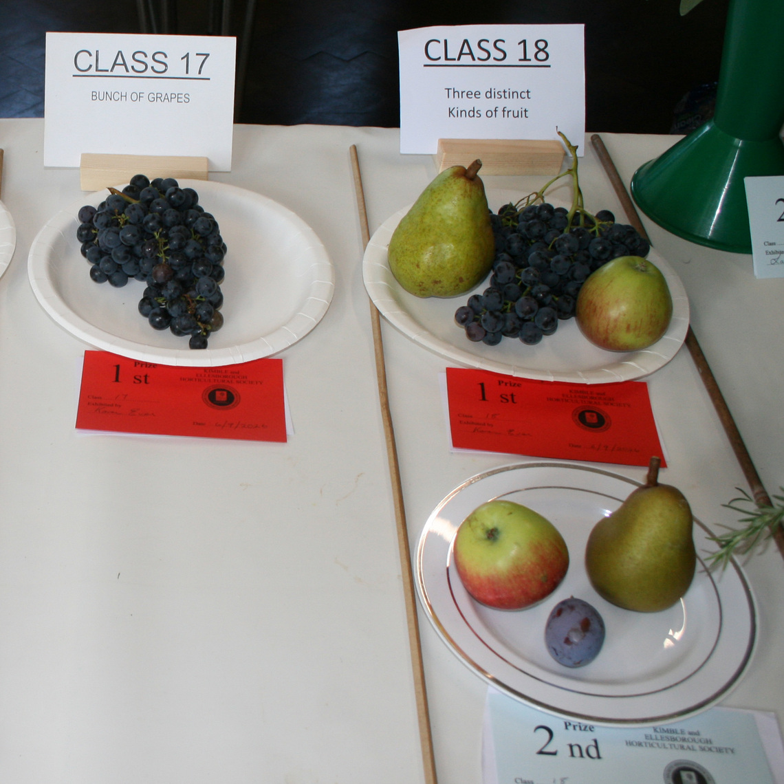 Autumn Show 2026 Class 17 and 18 SQ