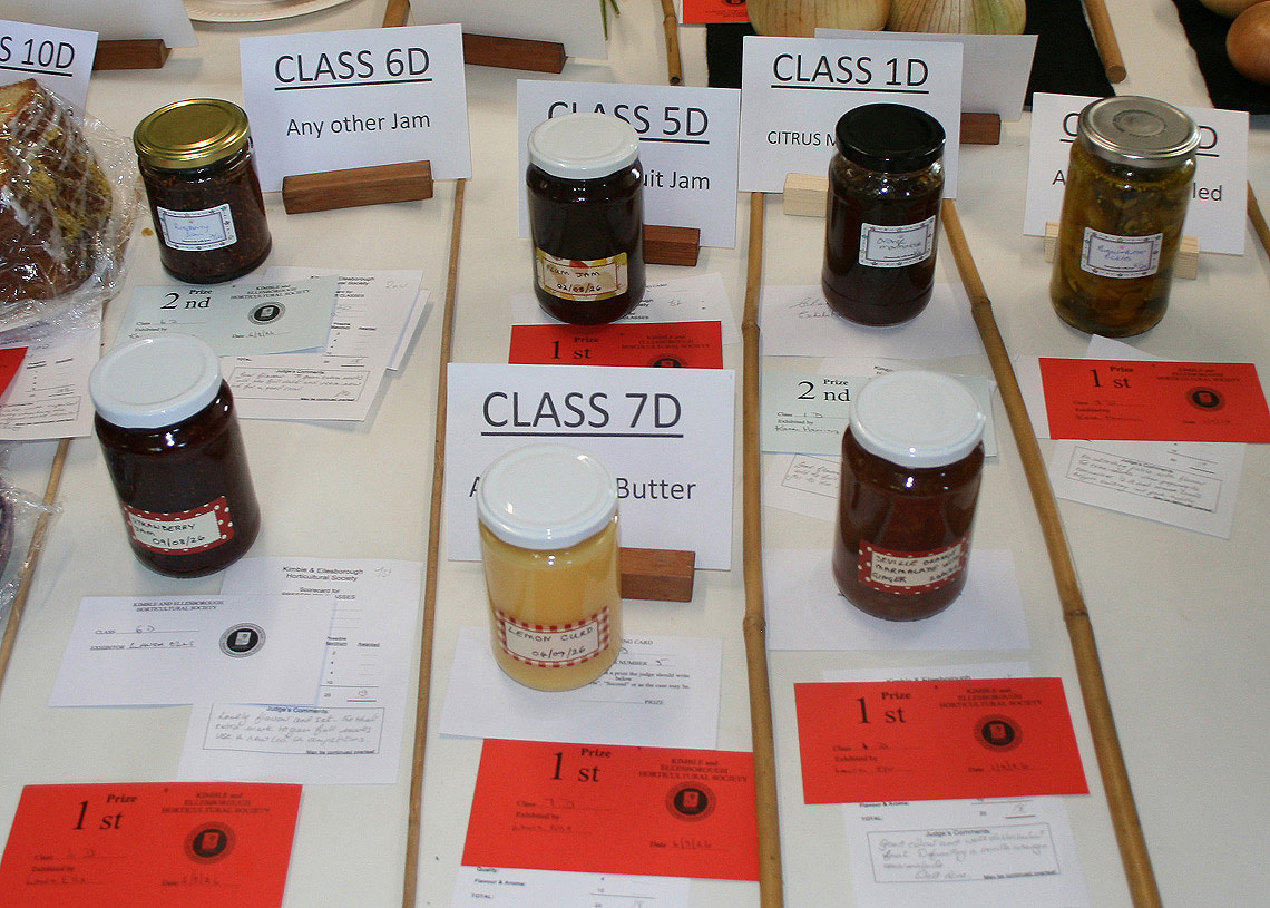 Autumn Show 2026 Preserves