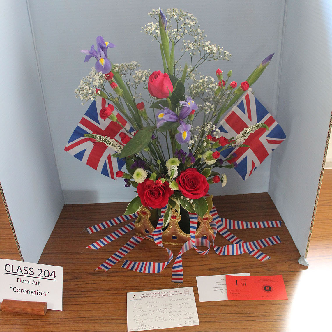KEHS Summer Show 2023 - Floral Art - Coronation