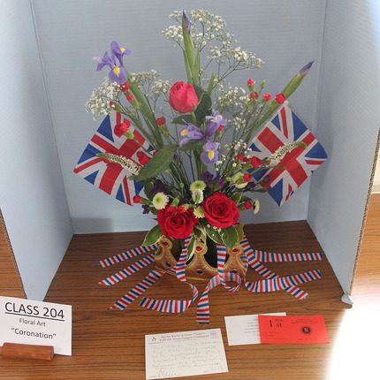 KEHS Summer Show 2023 - Floral Art - Coronation